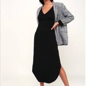 Black tee shirt dress